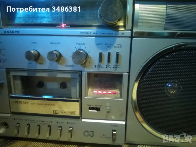 SANYO C3 , снимка 6 - Радиокасетофони, транзистори - 54694831