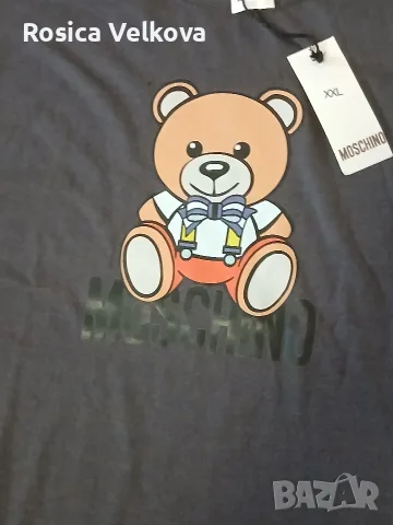 Тениска MOSCHINO , снимка 2 - Тениски - 55446636