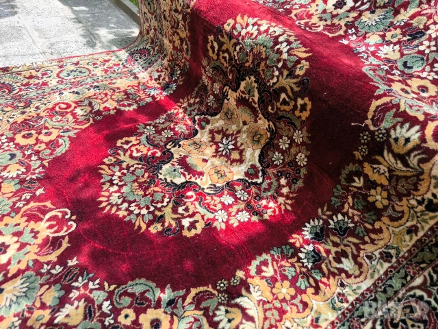 Класически персийски килим 195/280 см,, снимка 3 - Килими - 54789465