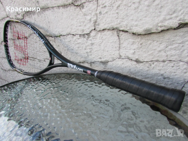 Ракета за скуош Wilson Pro Staff Titanium, снимка 4 - Тенис - 54716495