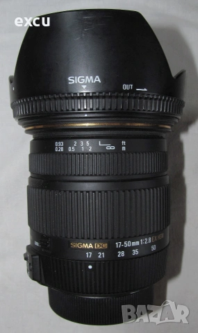 Обектив Sigma AF 17-50 F2.8 EX OS HSM за Nikon