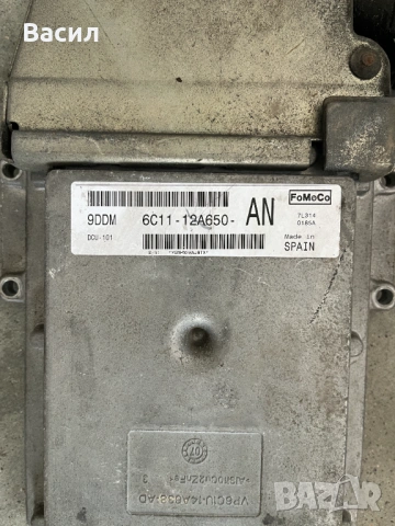 Компютър 6C11-124650- AN контролер двигател форд транзит 2.4 тдци, снимка 2 - Части - 54614876