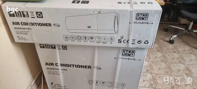 НОВ 5г гаранция 12000 Климатик А+++ 3D, Wi-Fi, Star-Light ACT-12TSWF - 5 години гаранция, снимка 5 - Климатици - 55545050