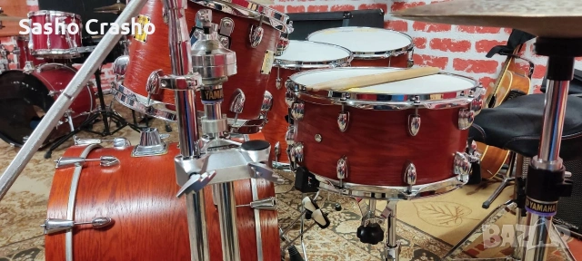 Комплект барабани Yamaha Oak custom, снимка 5 - Ударни инструменти - 54386829