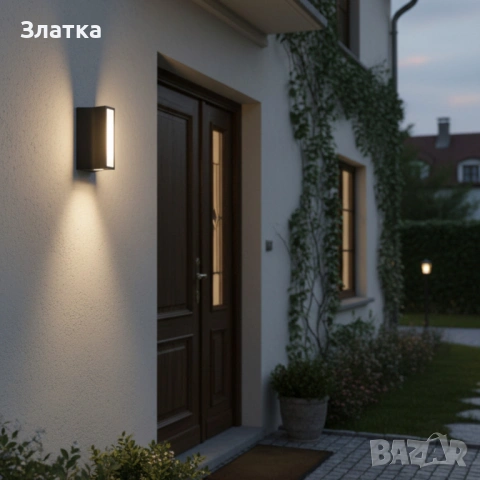 Висококачествена LED стенна лампа Luna Lighting – 11W, 3000K, 300 lm