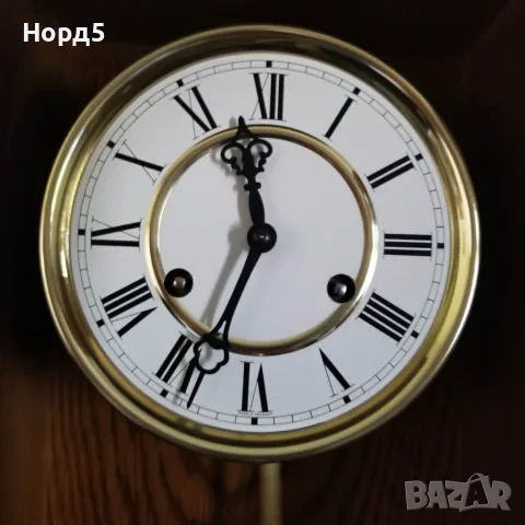 Стенен германски часовник , снимка 5 - Антикварни и старинни предмети - 55667244