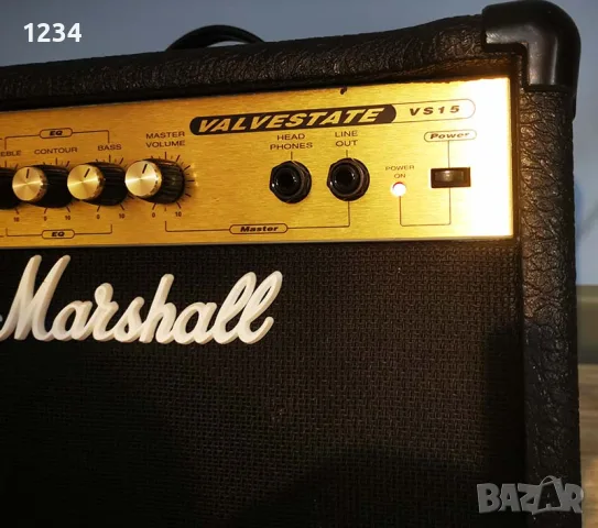 Усилвател за китара кубе MARSHALL VALVESTATE VS15 15W , снимка 4 - Струнни инструменти - 55451172