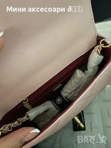 CHANEL дамска чанта , снимка 11 - Чанти - 55477487