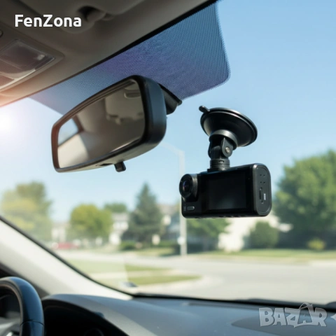 Видеорегистратор Black BOX Super HD 1296P + задна камера, снимка 5 - Друга електроника - 54147325