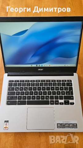 Chromebook Acer 14 inch touchscreen нов