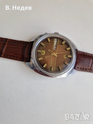 SLAVA automatic, 27 jewels, made in USSR, ТОП!, снимка 3 - Мъжки - 54146059