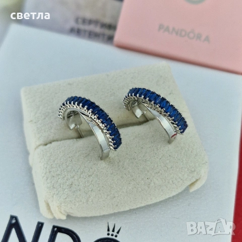 Обеци Pandora, снимка 2 - Обеци - 54012050