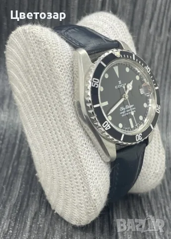 Edox - Sky Diver Vintage мъжки часовник - 1990-1999, снимка 2 - Мъжки - 55532215