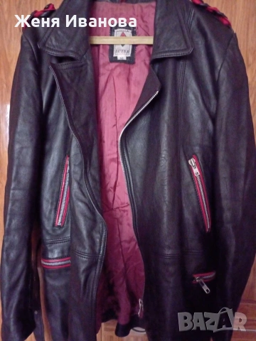 Кожено дамско яке, снимка 6 - Якета - 54194282