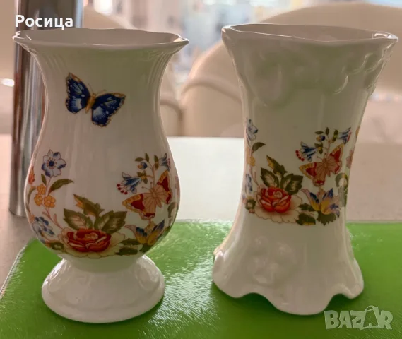  Винтидж Вази Aynsley , снимка 2 - Вази - 50102628