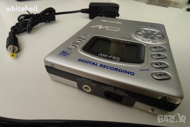 Aiwa AM‑F65 - Walkman Portable MiniDisc Recorder , снимка 2 - Аудиосистеми - 54890153