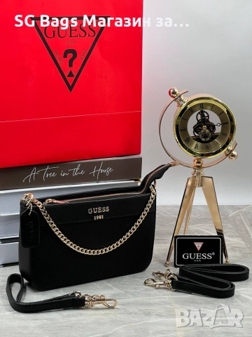Guess дамска чанта лукс чанта код 22, снимка 15 - Чанти - 51837277