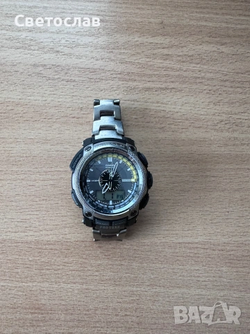 Часовник Casio Pro Trek PRW-5000T, снимка 5 - Мъжки - 55121433