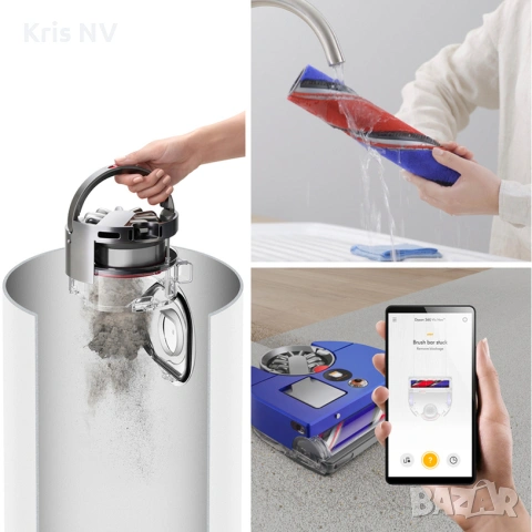 Прахосмукачка робот DYSON 360 VIS NAV RB03 WI-FI УПРАВЛЕНИЕ  , снимка 6 - Друга електроника - 54980418