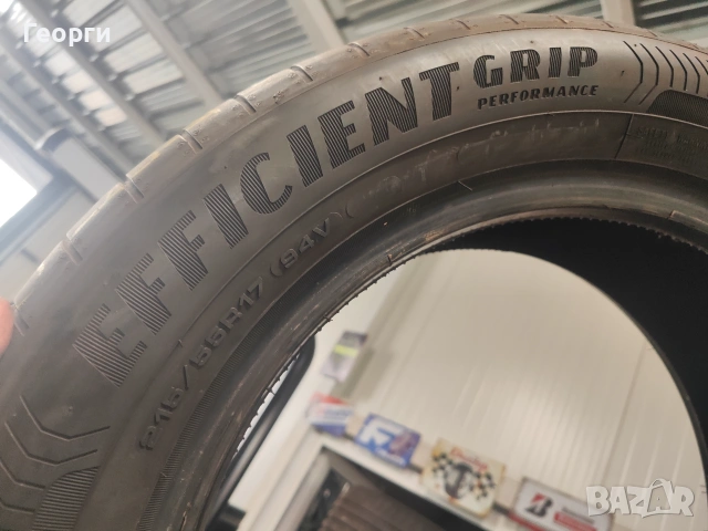 4бр.летни гуми 215/55/17 Goodyear, снимка 10 - Гуми и джанти - 55240670