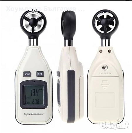 Дигитален ветромер - уред за измерване на вятър, снимка 2 - Други инструменти - 54355239