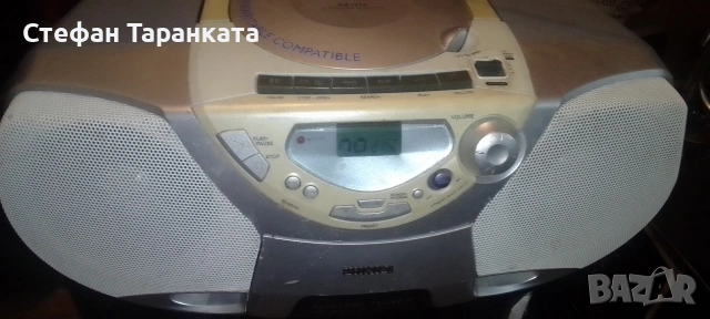радио касетофон и CD player Phillips 