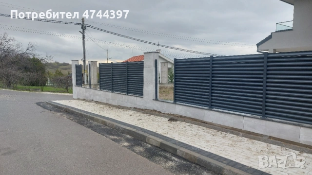 Изработка на метални и ламелни огради. 
