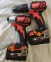 Milwaukee M18 комплект – ударен гайковерт + ударен винтоверт + 2 батерии 4Ah + зарядно + куфар, снимка 6