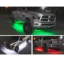 RGB LED комплект за подсветка на автомобил – 4 ленти, 12V, Bluetooth управление и музикален 10329, снимка 4