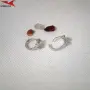 Обеци с платинено покритие 211226, снимка 2
