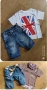 ZARA, H&M детски къси дънки и блузки, снимка 1