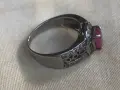 стар сребърен пръстен, снимка 9
