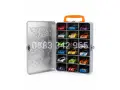 НОВИ! Метална кутия куфарче за съхранение на 18 броя коли Hot Wheels, снимка 3