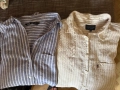 Дамски ленени ризи райе Lexington/Zara, снимка 1