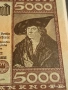 Две райхбанкноти 5 000 марки 1922г. / 100 марки1908г. Германия редки за КОЛЕКЦИЯ 11610, снимка 3