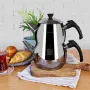 Комплект иноксови чайници 1L + 1.5L за индукция 18/10, снимка 3