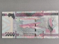 Банкнота - Гвинея - 5000 франка UNC | 2022г., снимка 2