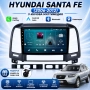 Мултимедия за Hyundai Santa Fe (2006-2012) Навигация CarPlay Android Auto + Подарък Камера, снимка 1