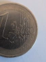 Монета от 1Euro Франция1999 с дефект, снимка 2