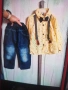 Детски комплект за момче 2-3г дънки и риза, снимка 1