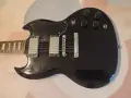 Samick GS450 BK – Set Neck – HH – Отлично състояние, снимка 2