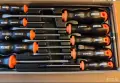CUSTOR TOOLS 14 броя кръстати прави отвертки комплект, снимка 7