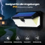 2 соларни LED лампи TECKNET – 546 LED + подарък 495 LED, датчик, IP66, снимка 4