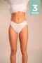 3 бр MANSUE S,M,L,XL черни,бежови италиански памучни бикини с нормална талия памучна бикина С,М,Л,ХЛ, снимка 1