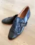 Оригинални кожени обувки BIANCO (Monk Strap) – Естествена кожа, снимка 5