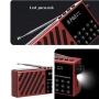 Радио със соларно зареждане JOC-6138REC-S с Bluetooth, мултифункционално и преносимо, снимка 5