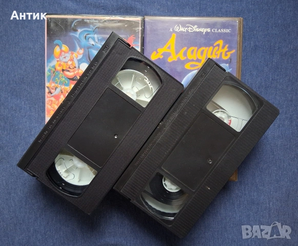 Лот Видеокасети VHS Аладин / Анимация, снимка 5 - Други жанрове - 54890520
