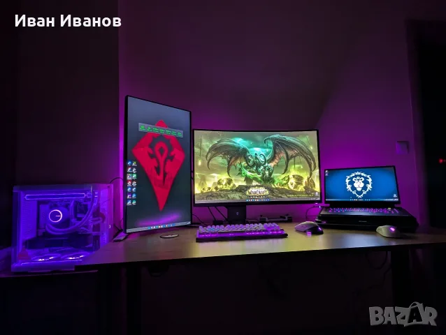 Alienware aw2721D 2к монитор 240hz, снимка 3 - Монитори - 55532597