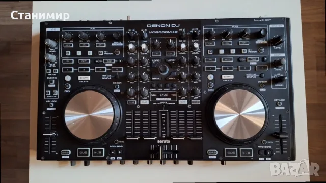 Denon DJ MC6000MK2 (Състояние 9/10) + Оригинална чанта Denon – Първи собственик!