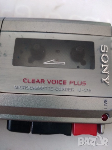 Ретро, диктофон SONY M-475, снимка 8 - Радиокасетофони, транзистори - 55077512